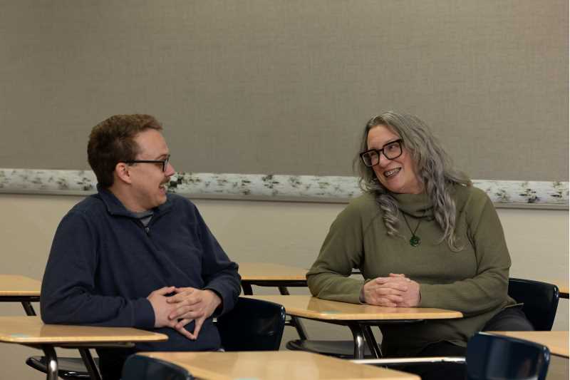 The Technology Integration Small Grant Program supports technology integration projects in La Crosse area PK-12 schools. UWL English Professor Merideth Garcia partnered with Kyle Kolar to research consequences of changing technology in local high schools.